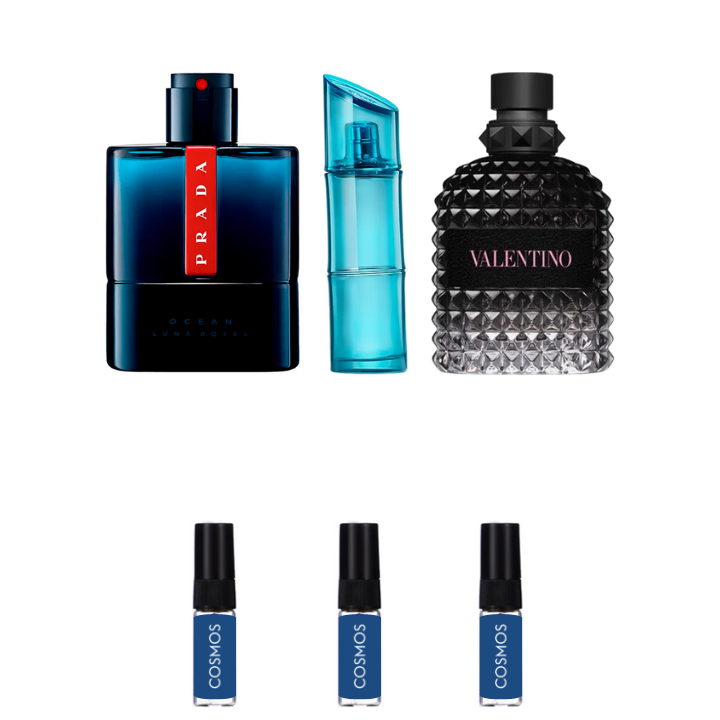 Lune Rossa Ocean EdT / Kenzo Homme Marine / Born In Roma EdT