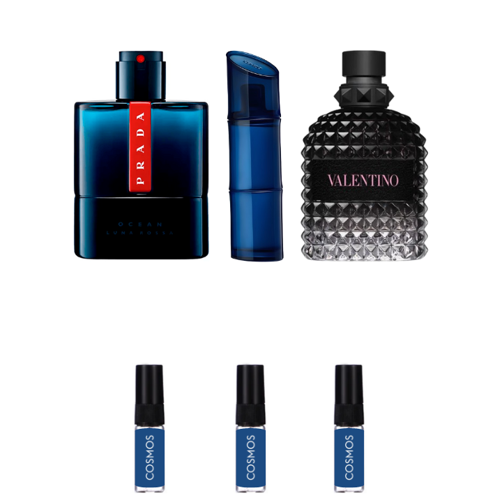 Lune Rossa Ocean EdT / Kenzo Homme Marine EdT Intense / Born In Roma EdT