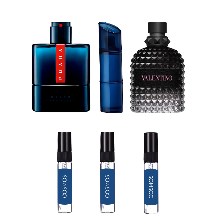 Lune Rossa Ocean EdT / Kenzo Homme Marine EdT Intense / Born In Roma EdT