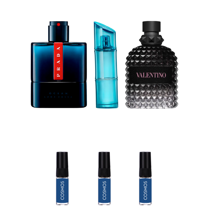 Lune Rossa Ocean / Kenzo Homme Marine / Born In Roma EdT