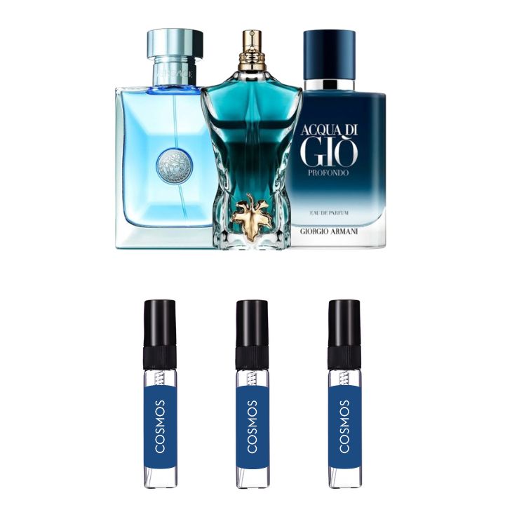 Versace Pour Homme / Le Beau EdT / Acqua Di Gio Profondo Parfum